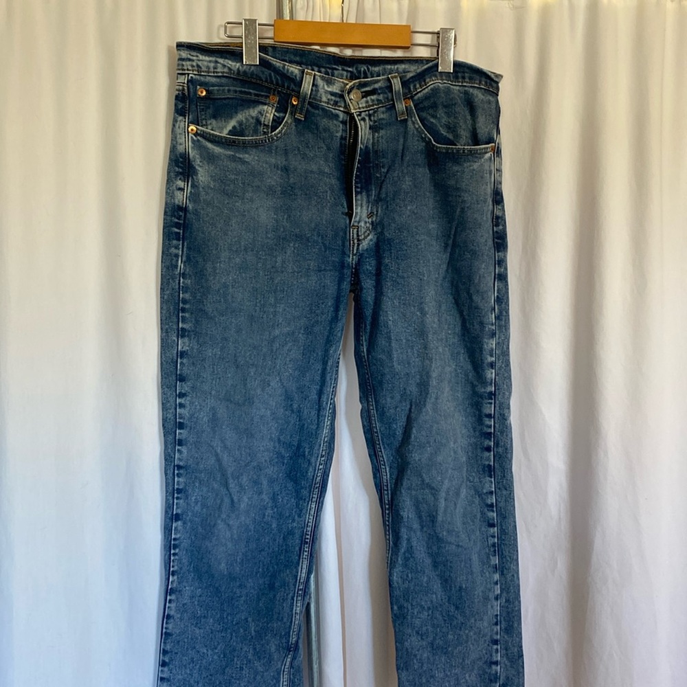 Levi’ jeans. 34x30. Acid wash finish.